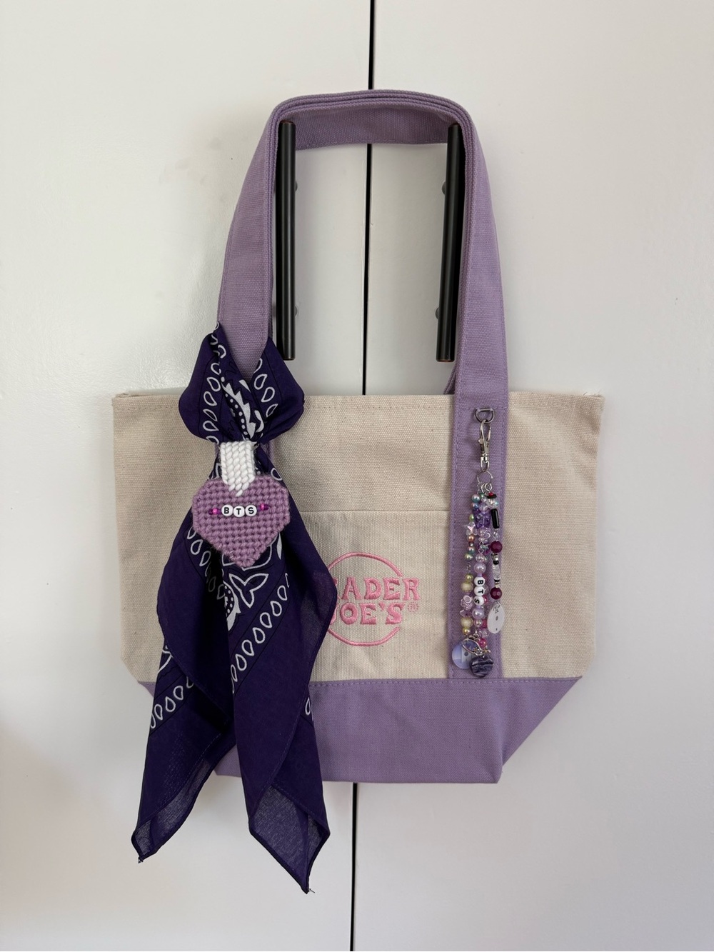 BTS Trader Joe’s mini tote